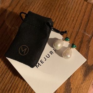 Mejuri Pearl earrings